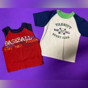 24 month baseball shirts